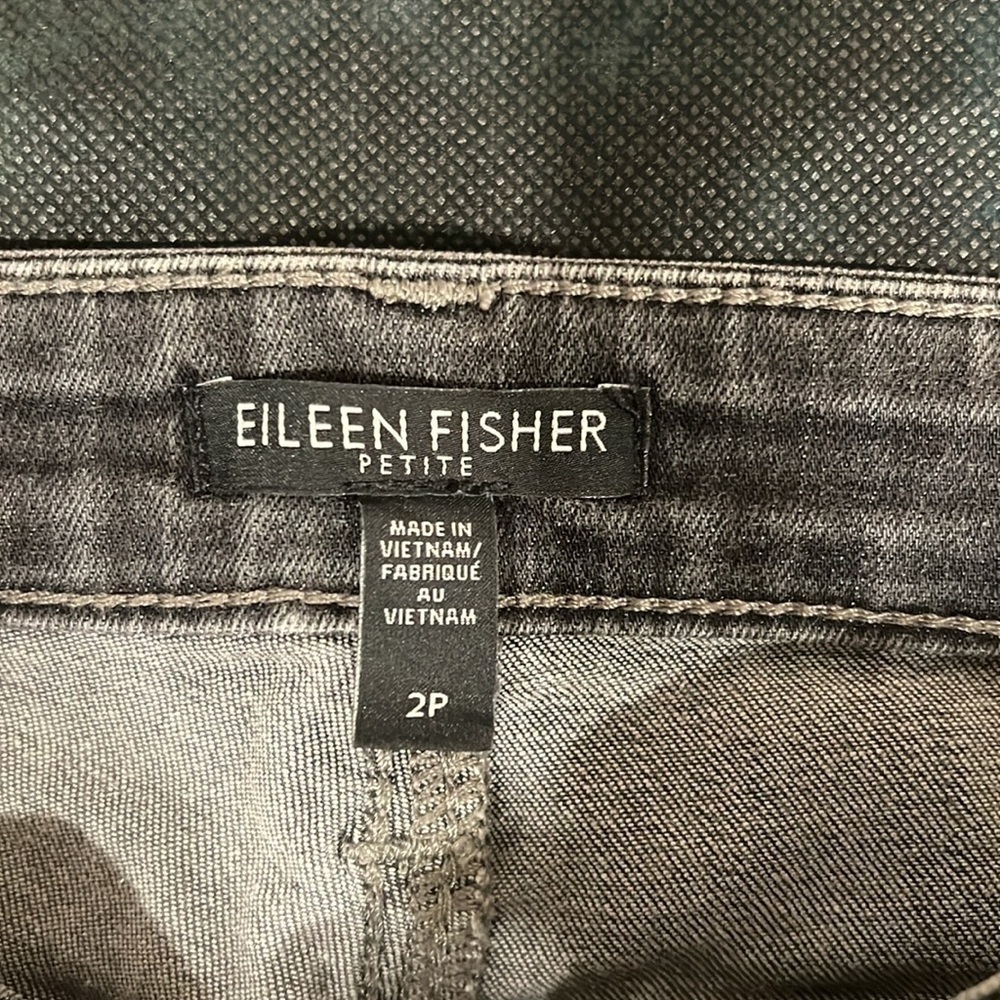 🔥Eileen Fisher Women's Black Jeans🔥 - Picture 6 of 8